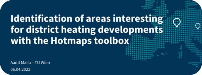 Identification of areas interesting for district heating developments with the Hotmaps toolbox