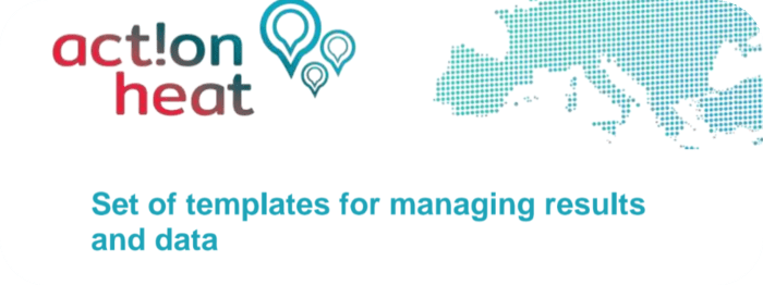 Set of templates for managing results and data