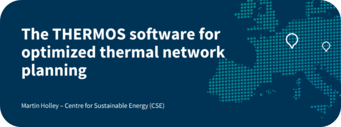 The THERMOS software for optimized thermal network planning